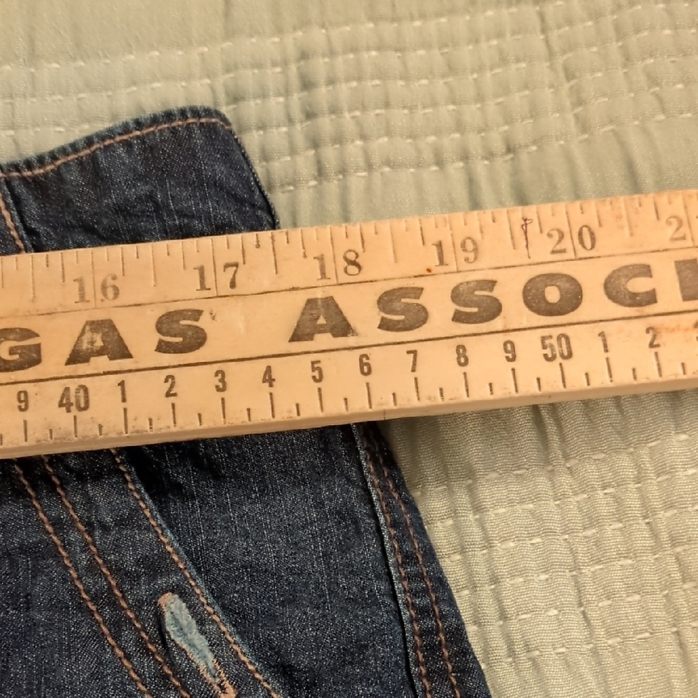 Faded Glory Blue Jean Shorts Classic Casual Style - Picture 4 of 5